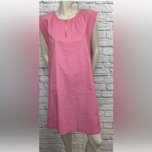 LOFT PINK SLEEVELESS CASUAL DRESS SIZE S NWT
